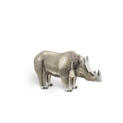 Best Sale Luxury Silk Small Porcelain Rhino Ornament Porcelain Line