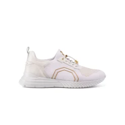 Hot Matted Crocodile And Calfskin Leather Sneakers Sneakers