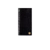Best Matted Crocodile And Calfskin Leather Bifold Wallet Small Leather Goods