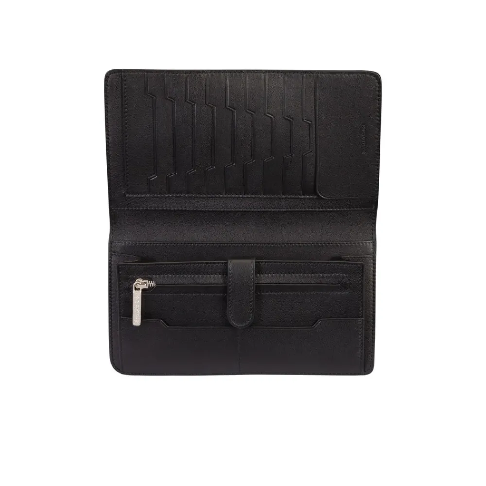 Best Sale Matted Crocodile And Calfskin Leather Wallet Small Leather Goods