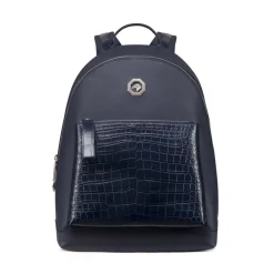Fashion Matted Crocodile And Calfskin Backpack Bags