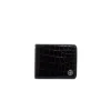 Fashion Matted Crocodile Bifold Wallet Small Leather Goods