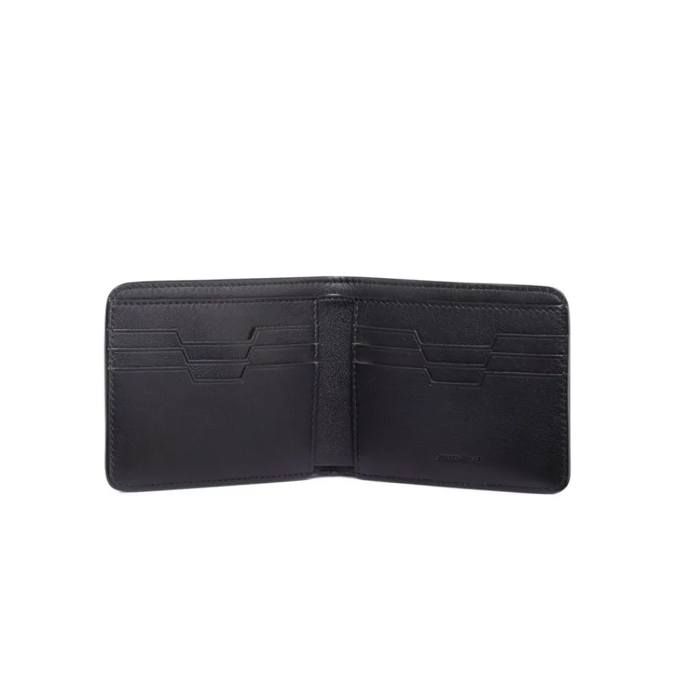 Fashion Matted Crocodile Bifold Wallet Small Leather Goods
