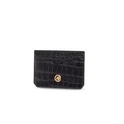 Online Matted Crocodile Card Holder Small Leather Goods