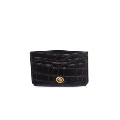 Online Matted Crocodile Card Holder Small Leather Goods