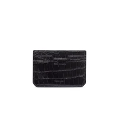 Online Matted Crocodile Card Holder Small Leather Goods