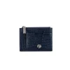 Best Sale Matted Crocodile Card Holder Small Leather Goods