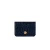Cheap Matted Crocodile Card Holder Small Leather Goods