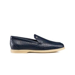 Cheap Matted Crocodile Leather Loafers Loafers