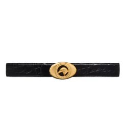 Fashion Matted Crocodile Leather Belt Belts