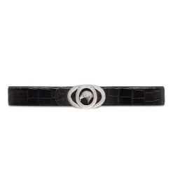 Hot Matted Crocodile Leather Belt Belts