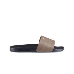 Cheap Matted Crocodile Leather Slides Espadrilles & Sandals