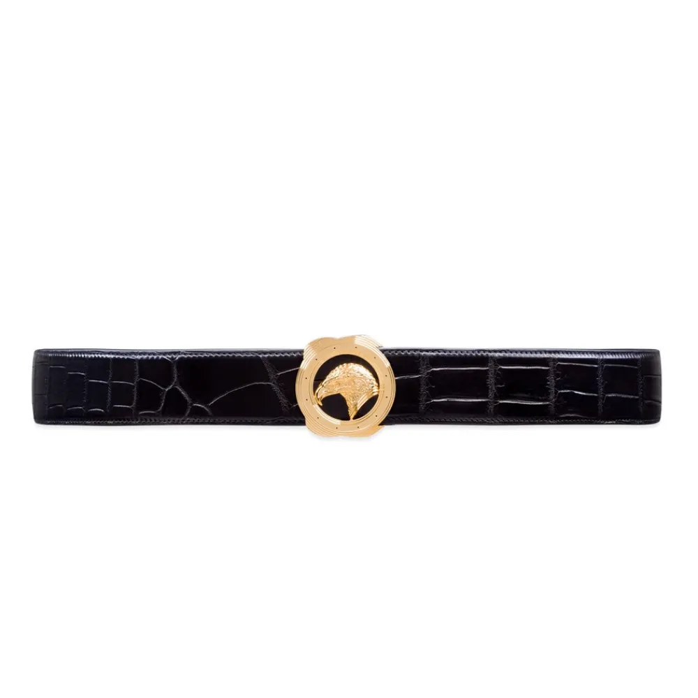 Best Matted Crocodile Leather Belt Belts