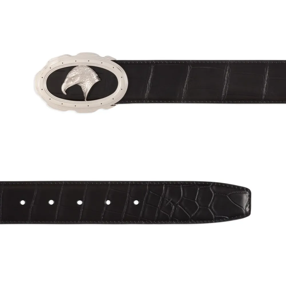 Best Matted Crocodile Leather Belt Belts