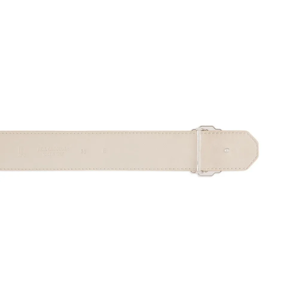 Cheap Matted Crocodile Leather Belt Belts