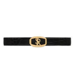 Best Sale Matted Crocodile Leather Belt Belts