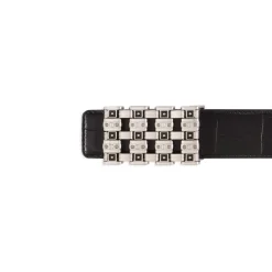 Store Matted Crocodile Leather Belt Belts
