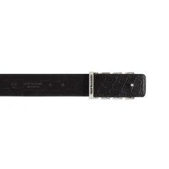 Store Matted Crocodile Leather Belt Belts