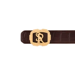 Best Matted Crocodile Leather Belt Belts
