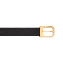 Shop Matted Crocodile Leather Belt Belts