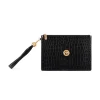 Discount Matted Crocodile Medium Portfolio Small Leather Goods