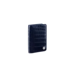 Outlet Matted Crocodile Passport Holder Small Leather Goods