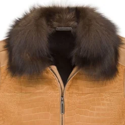 Cheap Mink Collar Blouson Mens Outerwear