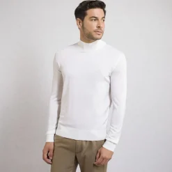 Cheap Mock Neck Sweater Mens Knitwear