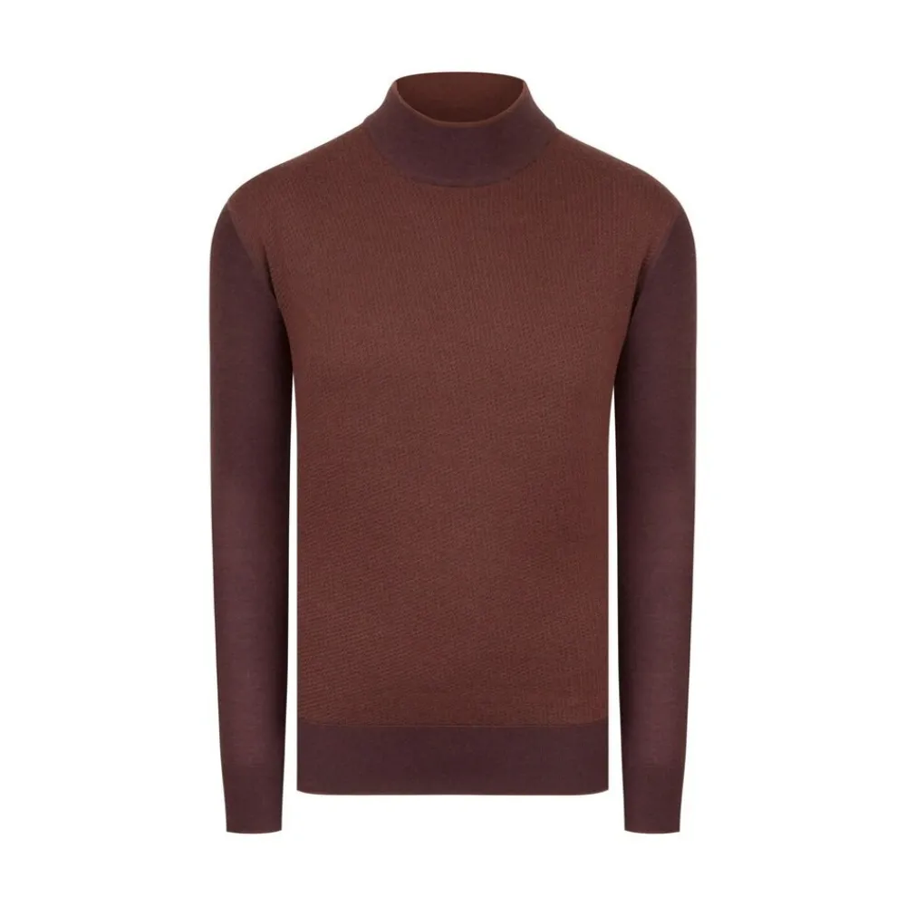 Discount Mockneck Sweater Mens Knitwear