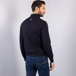 Best Sale Mockneck Sweater Mens Knitwear