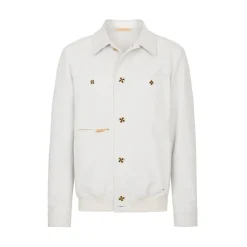 Hot Nubuck Calfskin Leather Blouson Mens Outerwear