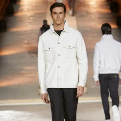 Sale Nubuck Calfskin Leather Jacket Mens Outerwear