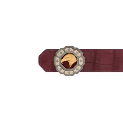 Best Nubuck Crocodile Leather Belt Belts