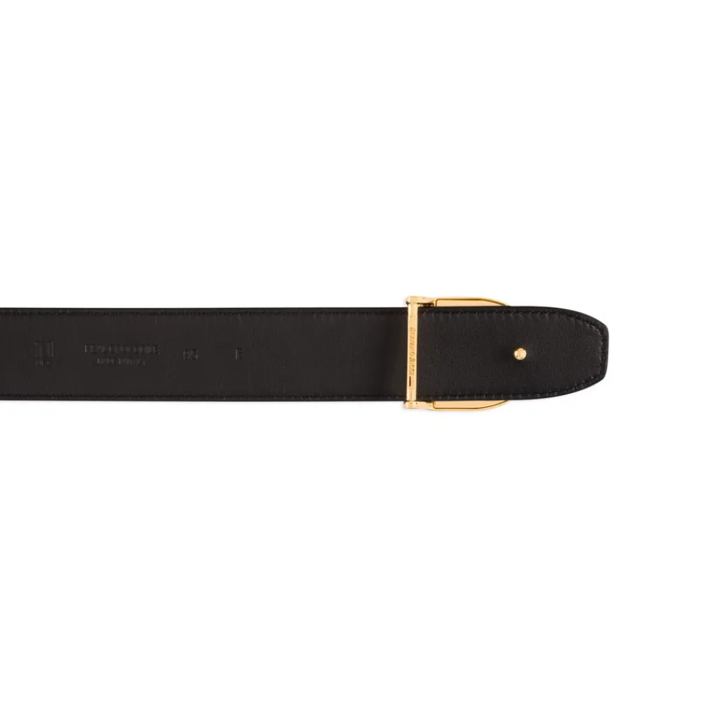 Outlet Nubuck Crocodile Leather Belt Belts