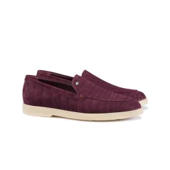 Discount Nubuck Crocodile Leather Loafers Loafers