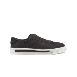 Discount Nubuck Crocodile Sneakers Sneakers
