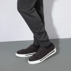 Discount Nubuck Crocodile Sneakers Sneakers