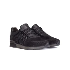Shop Nubuck Crocodile Trainers Sneakers