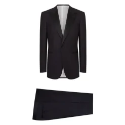 New One Button Tuxedo Suit Mens Suits