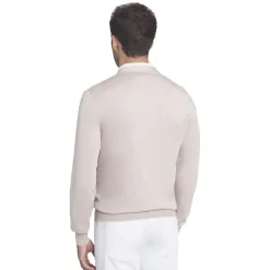 New Perforated Suede Cardigan Mens Last Sizes