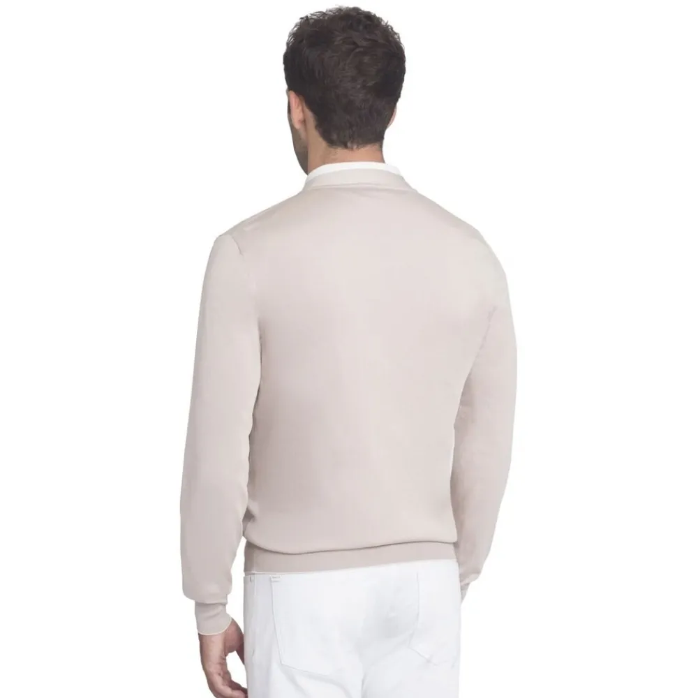 New Perforated Suede Cardigan Mens Last Sizes