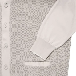 New Perforated Suede Cardigan Mens Last Sizes