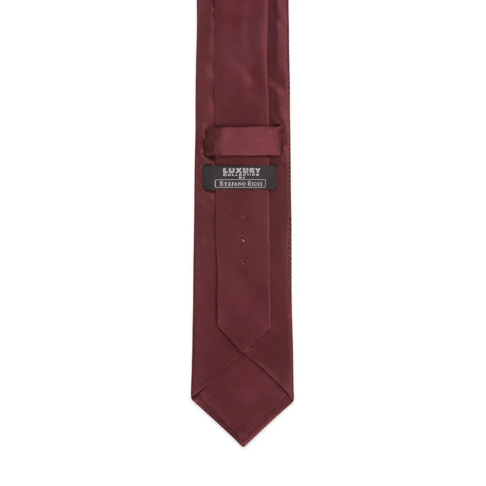 Online Pleated Silk Tie With Swarovski Crystals Formal Accessories