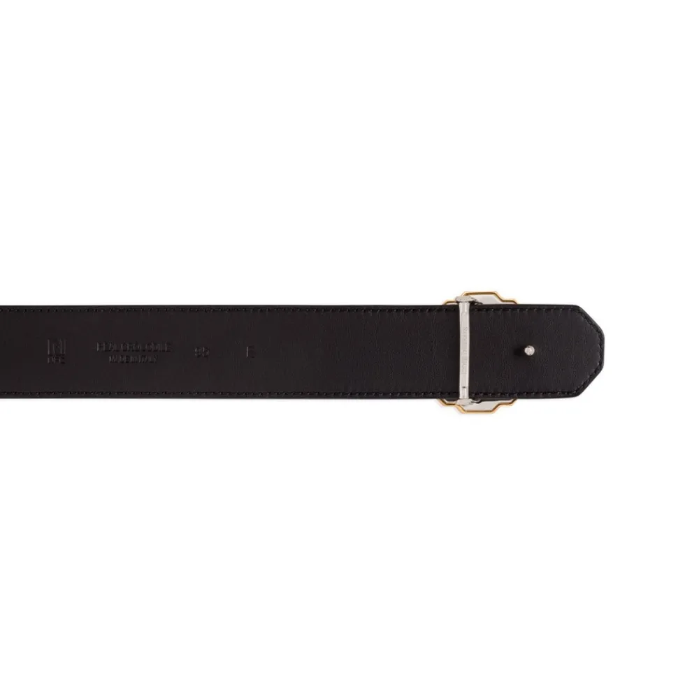 Shop Polished Crocodile Leather Belt Belts