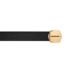 Cheap Polished Crocodile Leather Belt Belts