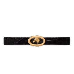 Best Polished Crocodile Leather Belt Belts