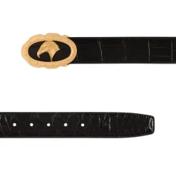 Best Polished Crocodile Leather Belt Belts