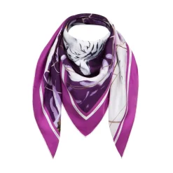 Hot Printed Silk Foulard Scarves