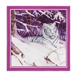 Hot Printed Silk Foulard Scarves