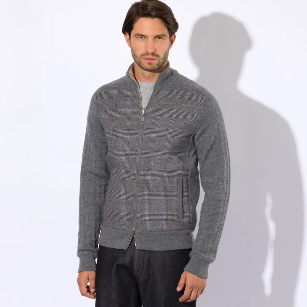 Shop Reversible Cashmere Blouson Mens Last Sizes